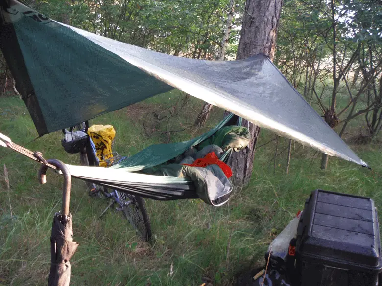 Bivouac dans les landes