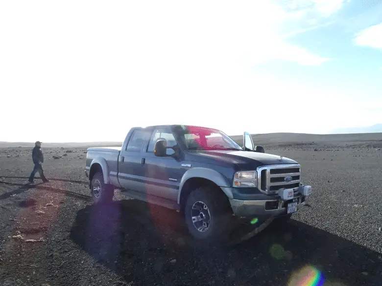 Enok et son Ford, Roadbook bardarbunga