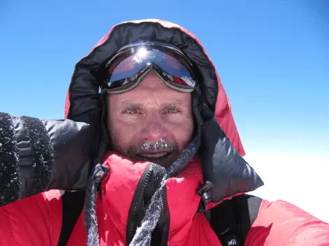Frédéric HEYMES au sommet du Manaslu 8163 mètres le 25 mai 2010