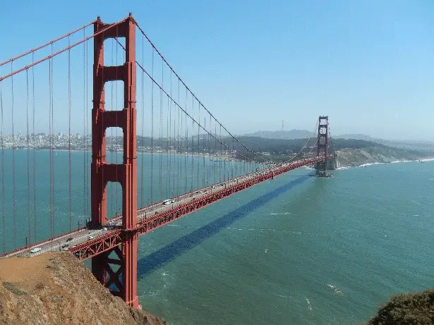 Traversée du Golden Gate à pied 