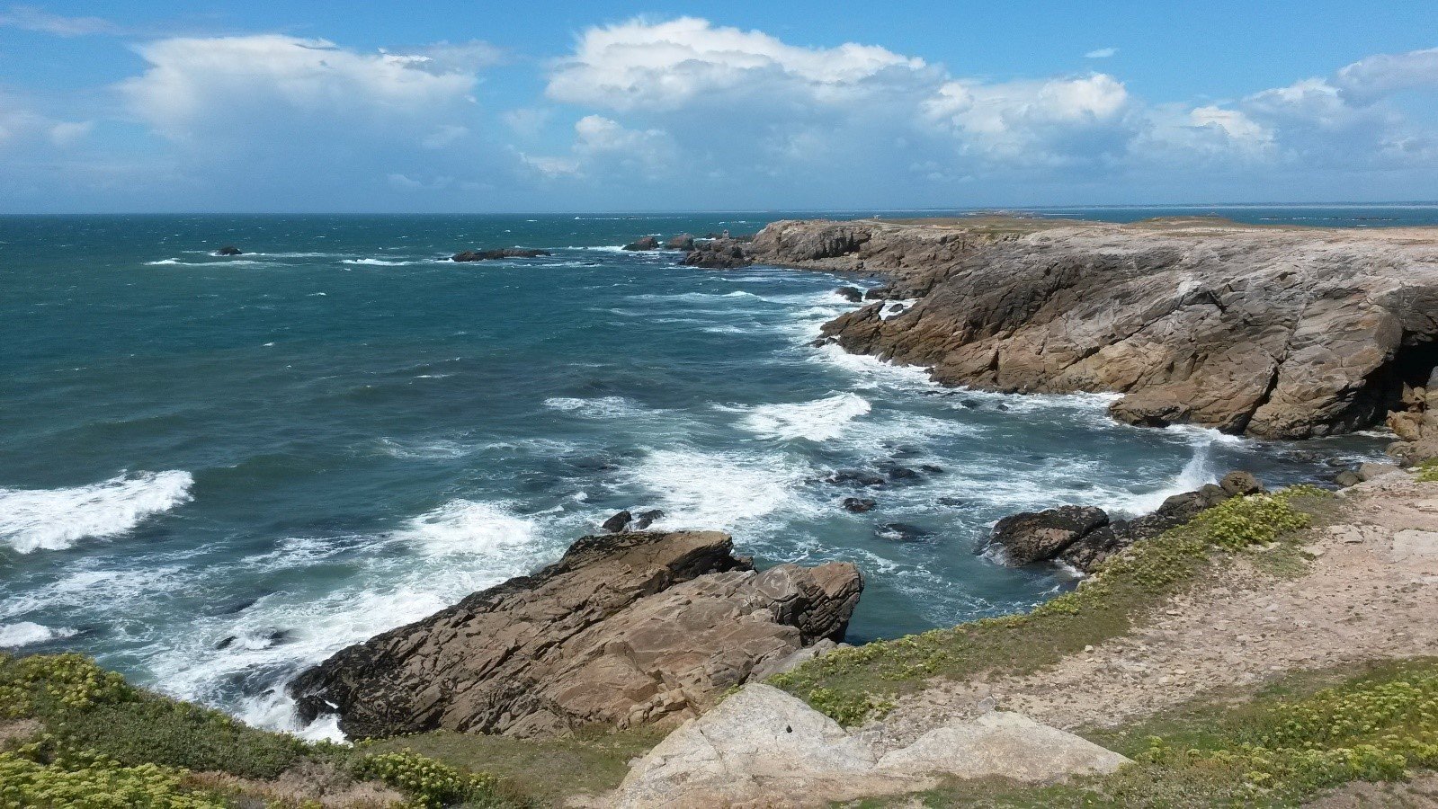 Dernier petit trail à Quiberon sur le sentier des douaniers