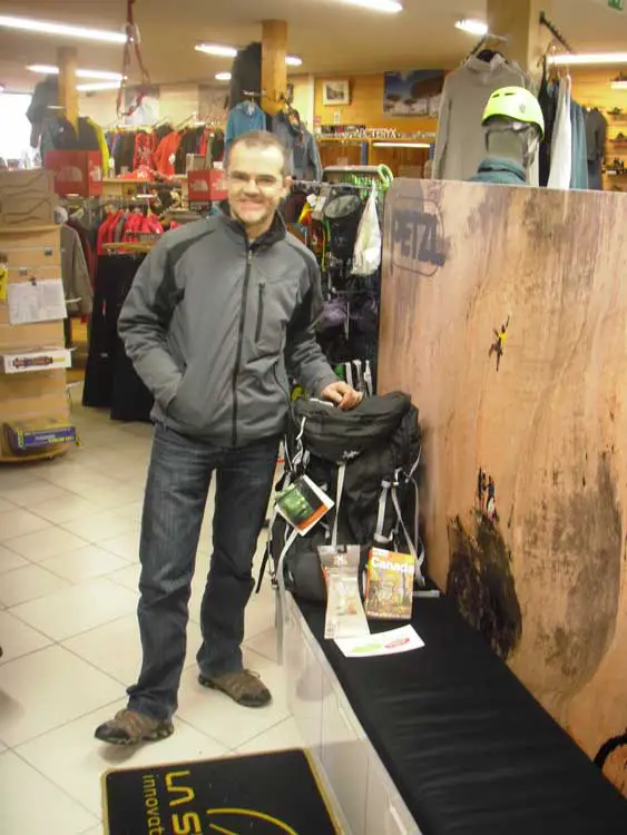 Jean Luc PIOFFRET participant au jeu concours Récits de voyage avec le magasin Le Yéti