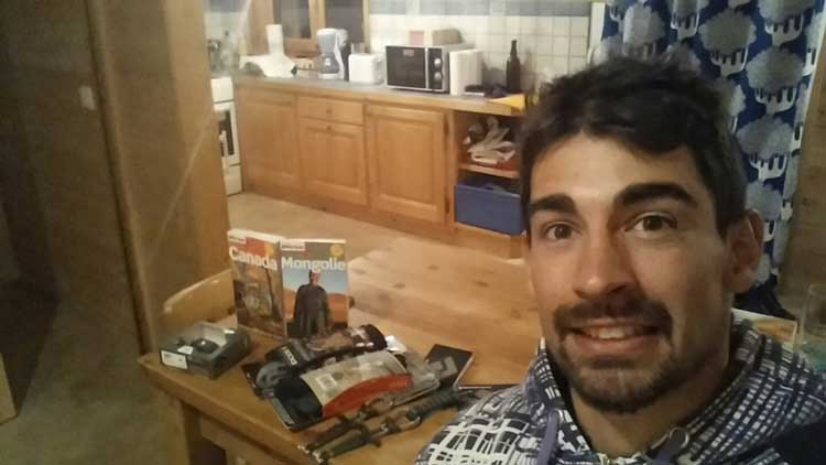 Julien DIOT participant au jeu concours Récits de voyage avec le magasin Le Yéti