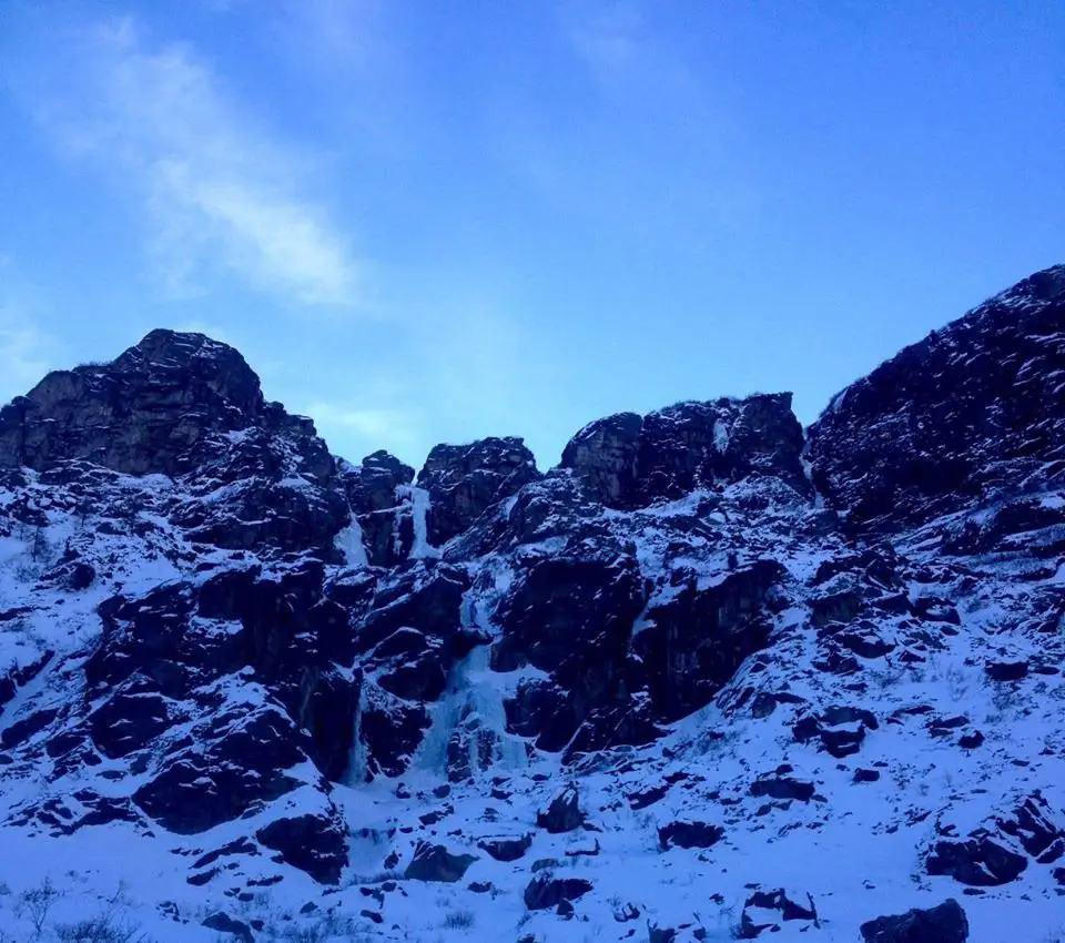 Cogne, cascades de glace pour un stage avec l