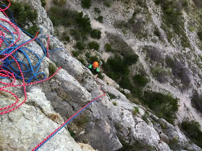 Alex dans le départ des Clochards Célestes.