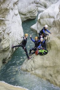 canyoning, escalade