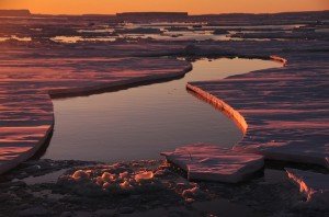 Mer de glace Antarctique