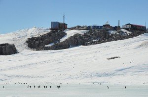 Station Dumont Durville Glace Antartique