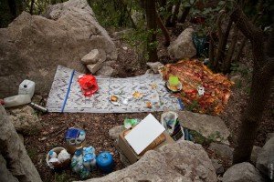 Une pause goûté journée escalade entre filles 