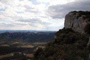 La vallée et le Pic Saint Loup - escalade