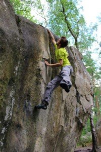 Escalade bloc « L’Angle du Serac »