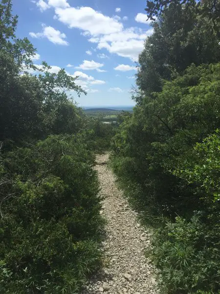 Au loin vue sur Cazevielle