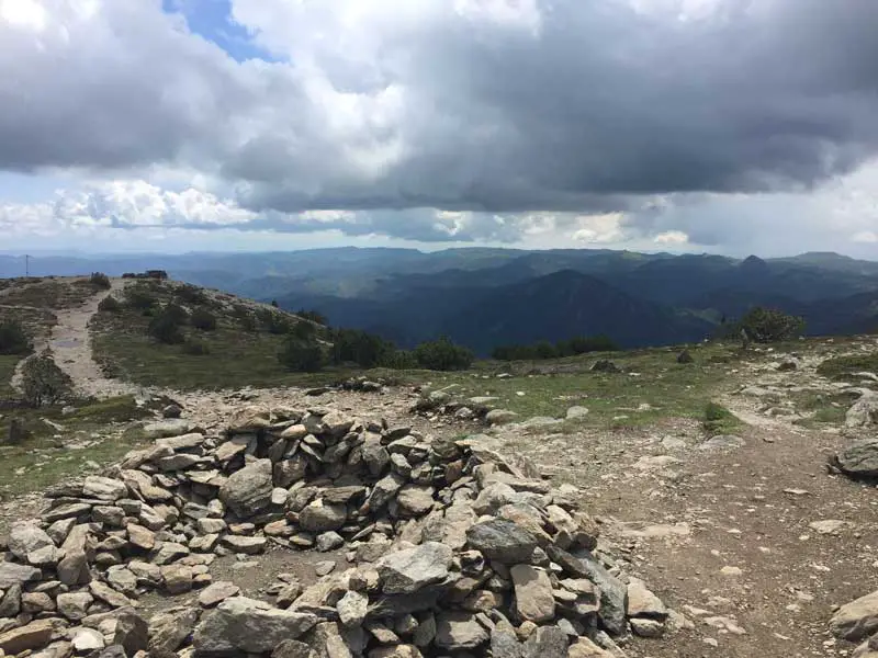 Entre les 2 sommets du Mont Mezenc