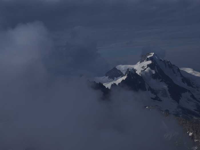 Le Grand Paradis depuis la Grivola