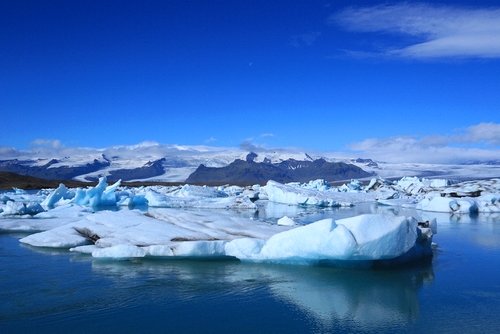 Ocean de glace enIslande