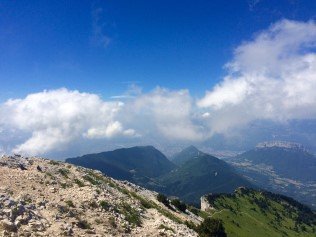 Au sommet de Chamechaude