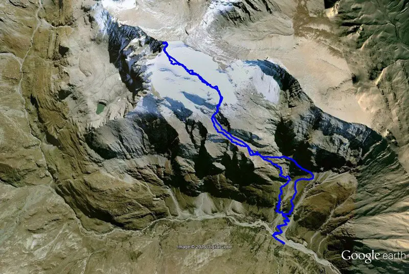 Parcours de la Pointe de Charbonnel