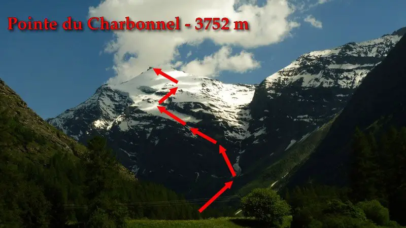 Pointe de Charbonnel 3752 m