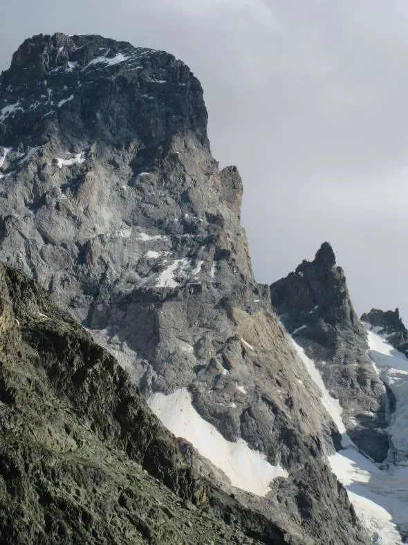 L’arête nord du Pelvoux