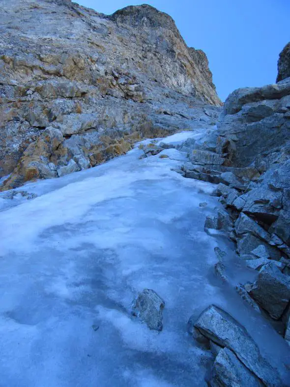 Le couloir glacé