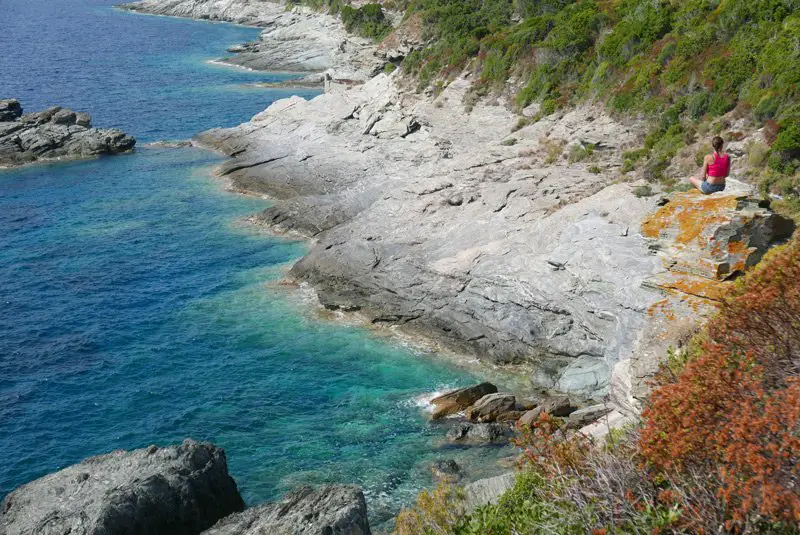 Bord de la mer du Cap Corse