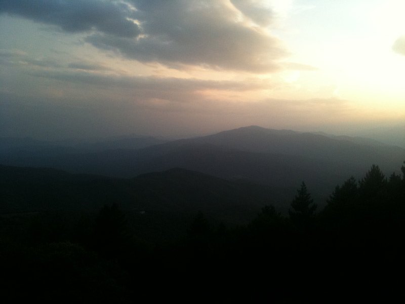 Couché de soleil au chalet de l’Albère, jour #02