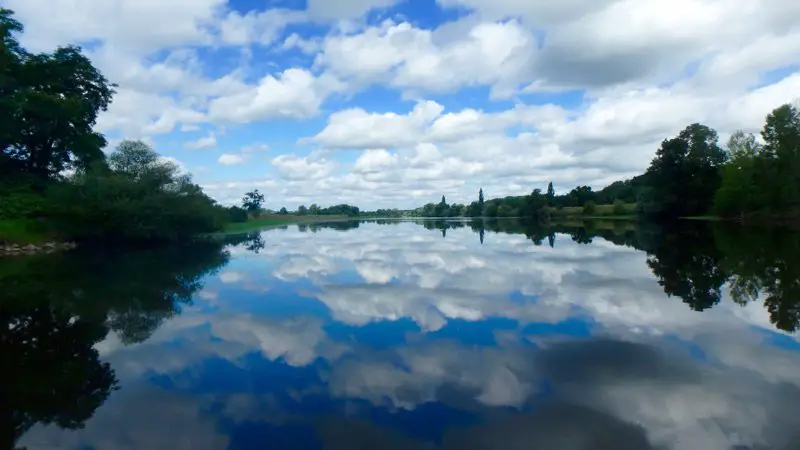 Découverte du paysage sur la Loire, descente en paddle