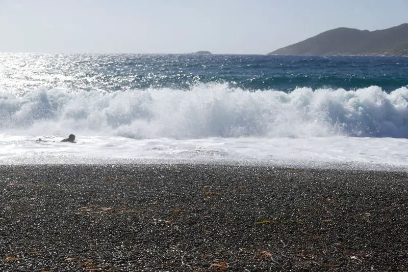 Dans la mer Argentella