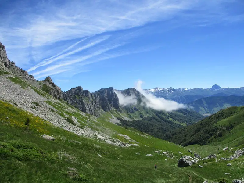 Dans la montagne