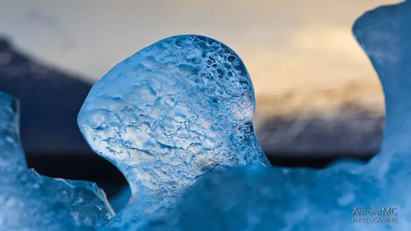 Glace de jokullsarlon