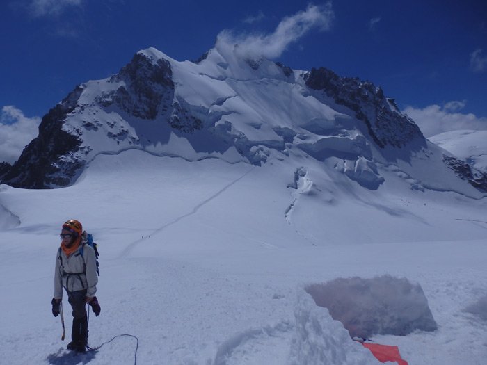 La descente