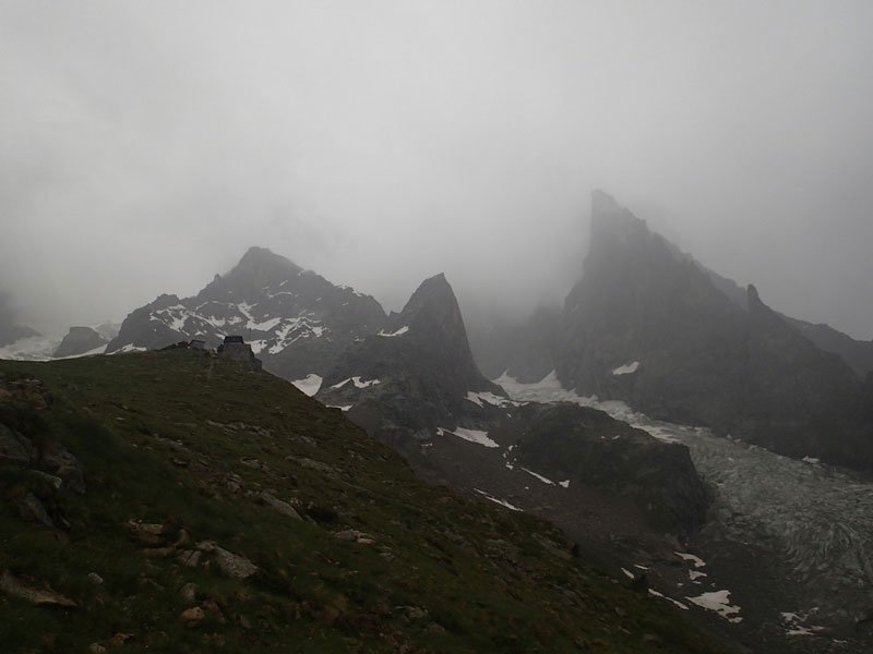 Le mauvais temps des Alpes