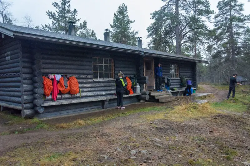 Le refuge de Luirojarvi