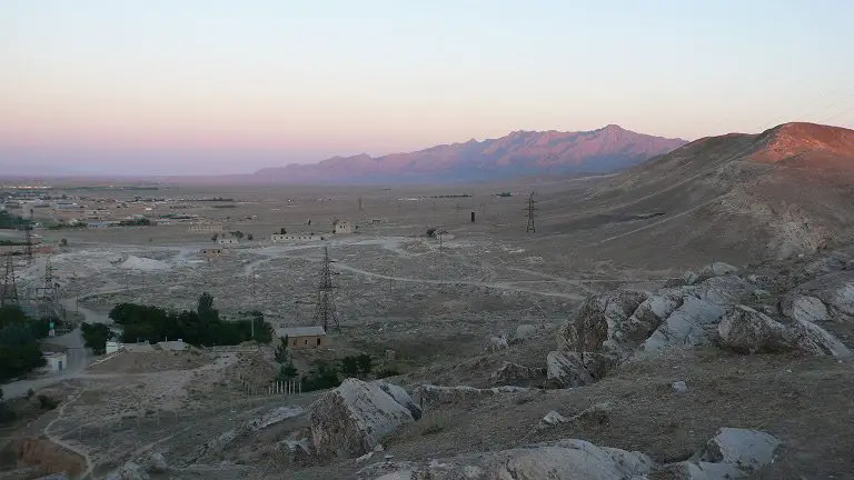 Nurata, du haut de l’ancienne forteresse