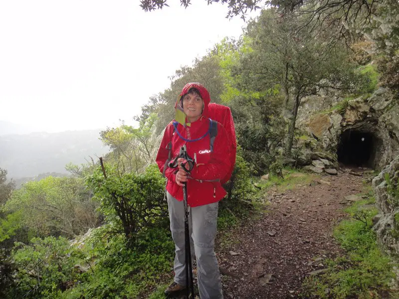 Sortie tunnel sur GR10