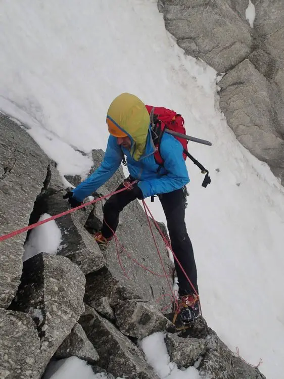 Alpinisme col d'eccles