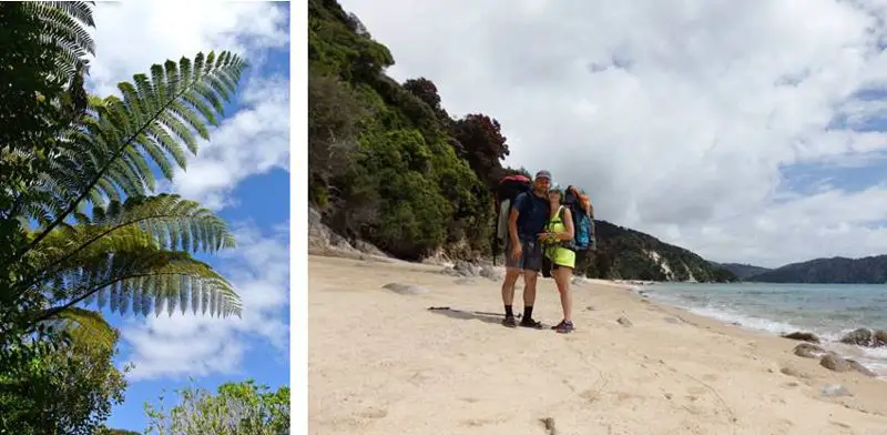 fin de notre Trekking en Nouvelle Zélande