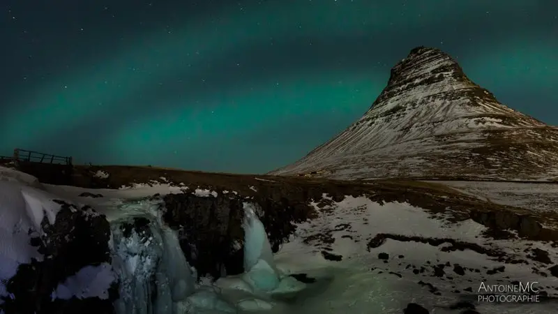 kirkjufell en Islande