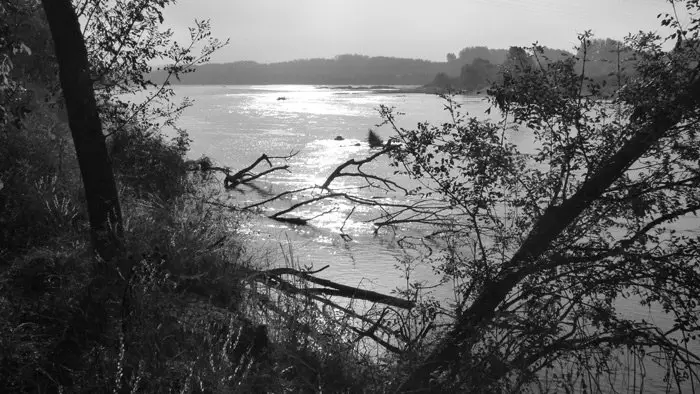 Lever de soleil sur la Loire