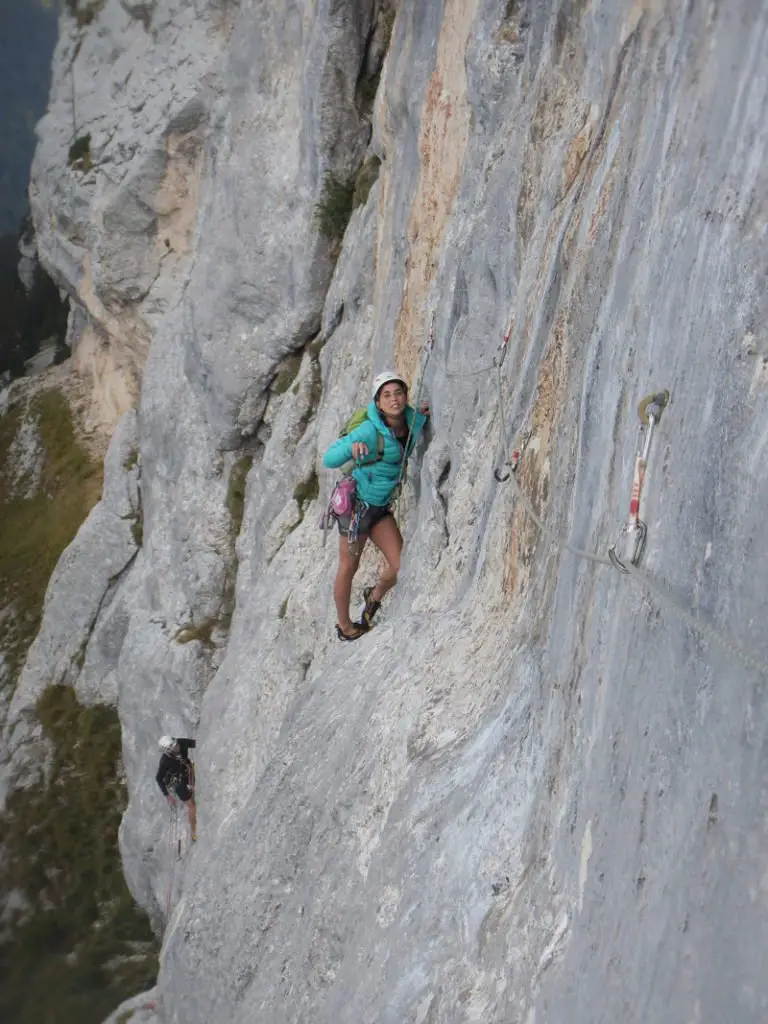 manon bérend ambassadrice Béal et Le yeti Escalade Une seconde, la vie" - Dent de Crolles"