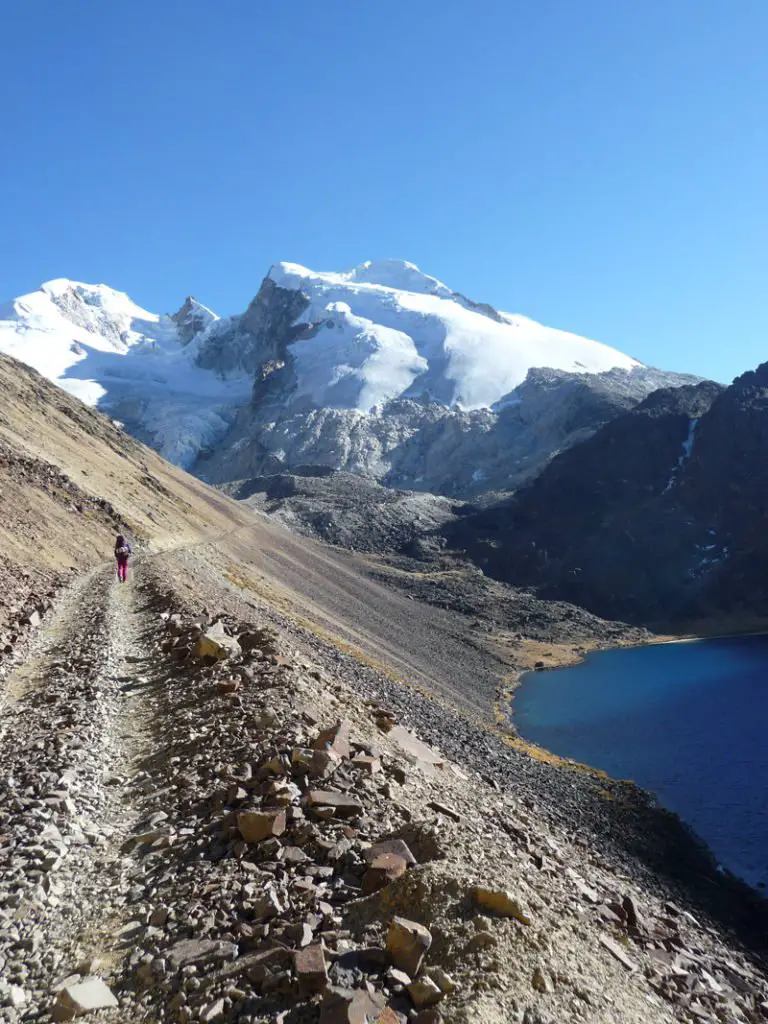 lac Carrizal et glacier du Kasiri