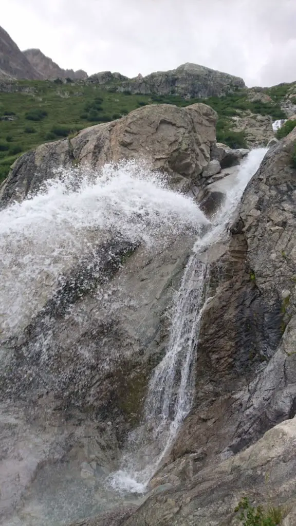 La cascade entre la Bérarde et le refuge du Chatelleret