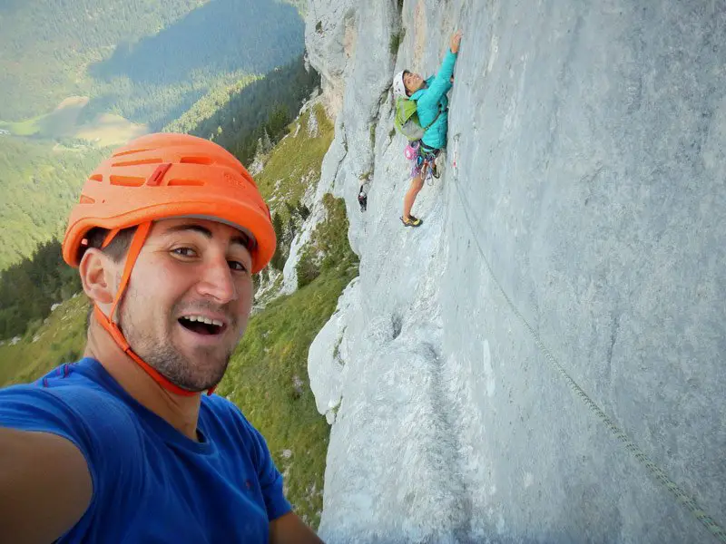 Escalade Une seconde, la vie" - Dent de Crolles"