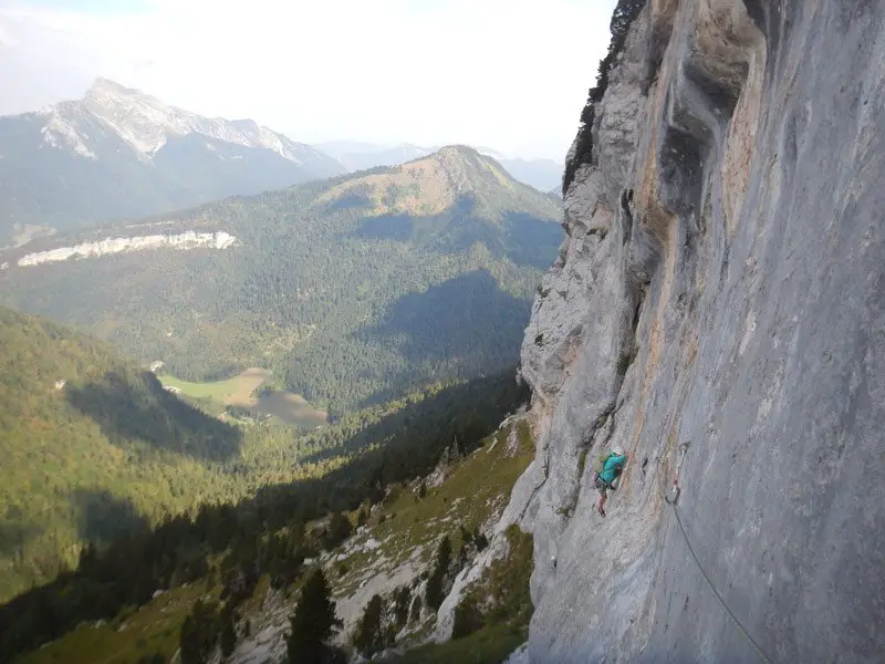 manon bérend ambassadrice Béal et Le yeti Escalade Une seconde, la vie" - Dent de Crolles"