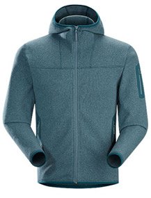 La polaire "COVERT HOODY" de la marque ARC'TERYX est une Veste polaire homme avec poches