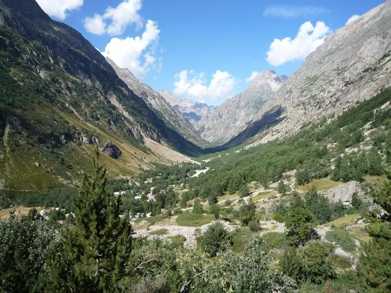 Vallée du Vénéon (depuis les hauteurs de la Bérarde)