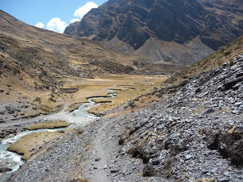 arrivée à proximité du village d’Ancohuma