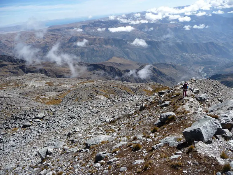 descente moraine