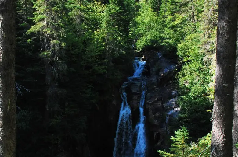 les chutes d'eaux au Québec