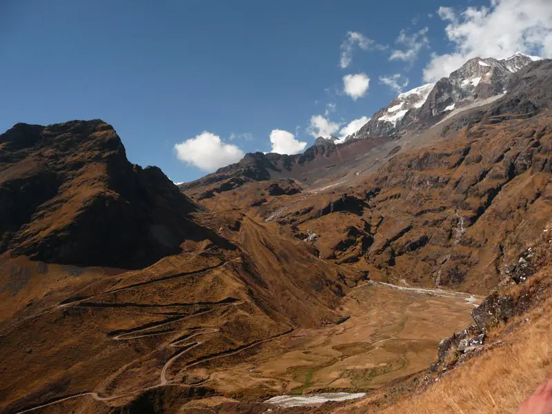 piste d’accès à la mine de Susana